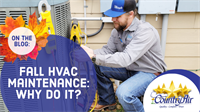 Fall HVAC Maintenance: Why Do It?