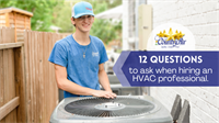 12 Questions to Ask When Hiring An HVAC Professional
