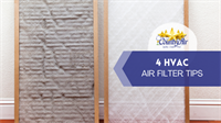 4 HVAC Air Filter Tips