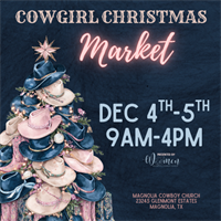 Cowgirl Christmas Market 2026 | Christmas Shopping in Magnolia, TX