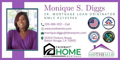 Monique's Business Card