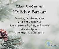 Coburn UMC Annual Holiday Bazaar