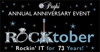 Pugh's Annual Anniversary Event! Roctober! Rockin' It for 73 Years!