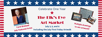 The Elk's Eye Art Market Anniversary Weekend