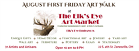 August First Friday Art Walk at The Elk's Eye Art Market