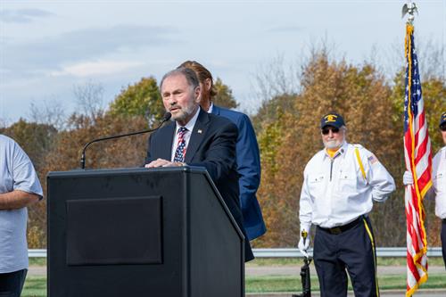 Veterans Day Ceremony - Lee Biles