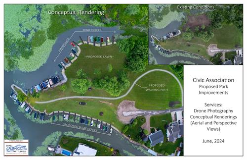 Drone Photography & Conceptual Rendering, Aerial View