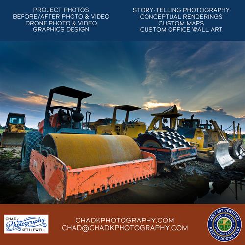 Construction Photography and Commercial Photography Services Flyer