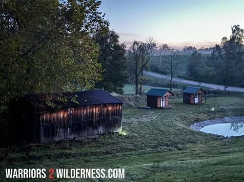 Scenic cabin view at Warriors 2 Wilderness