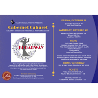 Cabernet Cabaret presents The Books of Broadway (Valley Musical Theatre)