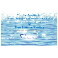 Blue Essence Healing Ribbon Cutting 