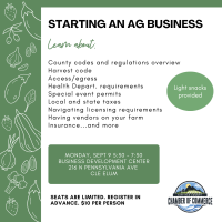 Starting An Ag Business