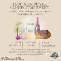 Producer-Buyer Connection Event
