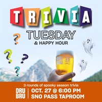 SPOOKY Trivia Tuesday & Happy Hour