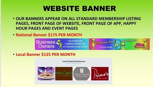 Our Local & National Web Banners!