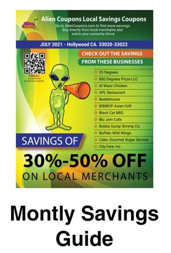 Our Digital & Printed Coupons Catalog!