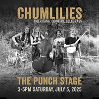 Live Music at Punch! “Chumlilies" Americana, Country, Folkgrass
