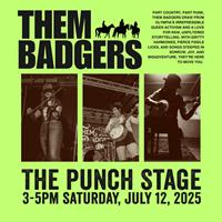 Live Music at Punch! “Them Badgers"