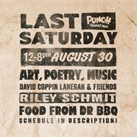 Last Saturday at Punch! Art, Poetry, Live Music, BBQ!