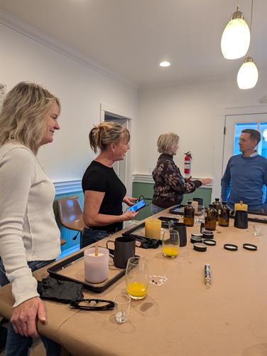 Candle Class at Harriet House