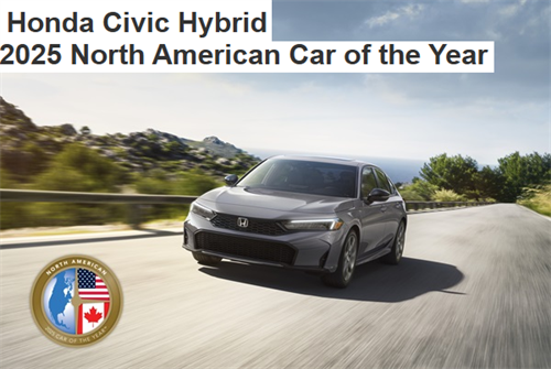 2025 Honda Civic Car of the Year 