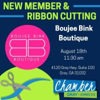 Boujee Bink Boutique Ribbon Cutting
