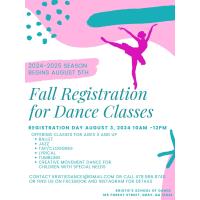 Fall Registration (24-25 Season) - Kristie's School Of Dance