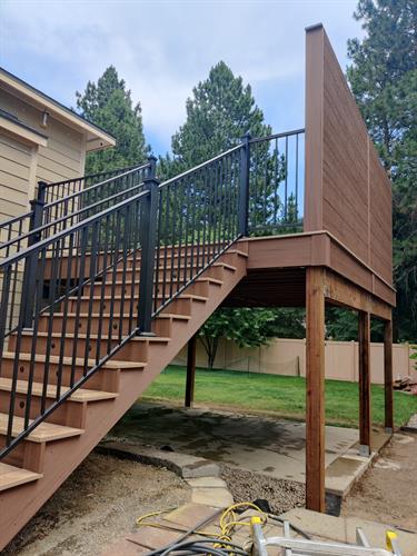 North Idaho Decks Stairs
