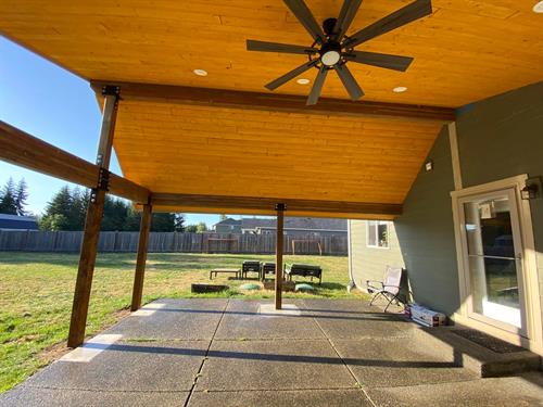 North Idaho Decks Roof Cover