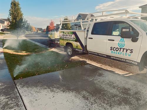Sprinkler Blow Outs