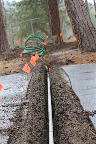 Irrigation system installations