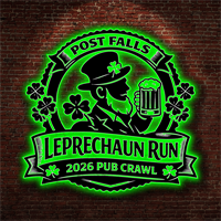 Post Falls Leprechaun Run ? Pub Crawl & Glow Night!