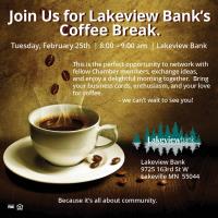 2025 Lakeview Bank Coffee Break