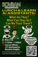 Sovran: Lunch and Learn - Intro to AI