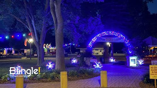 Event Lighting 4th of July