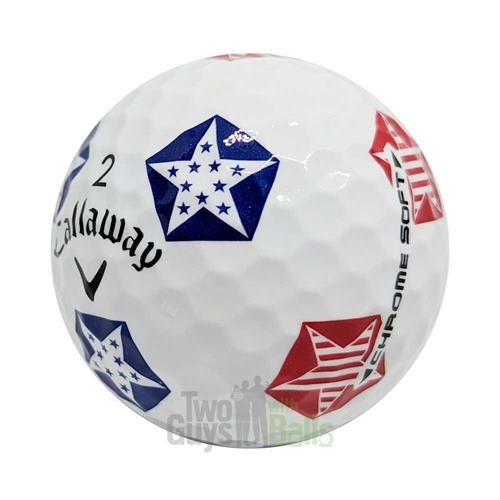 Callaway Truvis Stars & Stripes Used Golf Balls