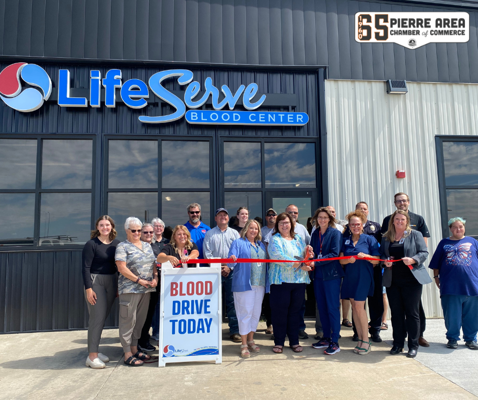 Image for LifeServe Blood Center in Pierre: Grand Opening & Ribbon Cutting