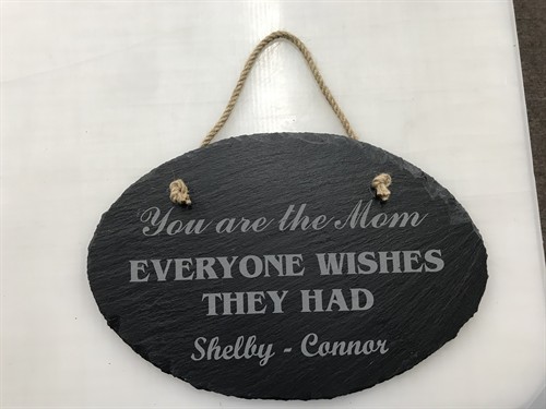 Engraved Slate