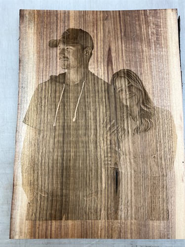 Wood Photo Engraving