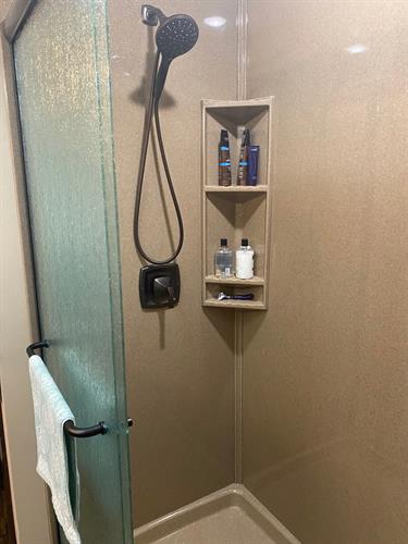 Bathroom Remodel - Onyx Shower