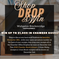 Shop Drop & Win! Win up to $1,000!