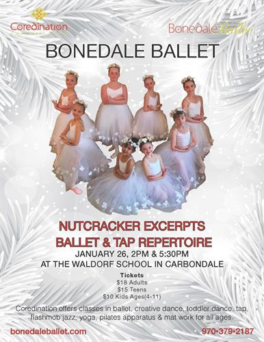 2019 Bonedale Ballet Winter Dance Performance - January 26, 2019.