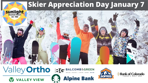 Annual Skier Appreciation Day at Sunlight Mountain. 