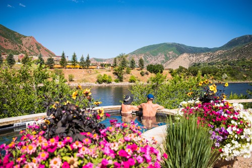 Enjoy the peace at Iron Mountain Hot Springs year-round