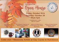 Annual Fall Open House & Guest Potters