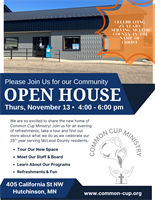 Common Cup Ministry's Community Open House