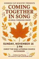 Common Cup Ministry's Coming Together in Song Concert
