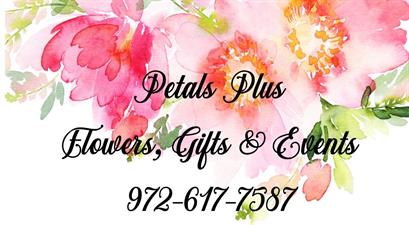 Petals Plus Flowers, Gifts & Events