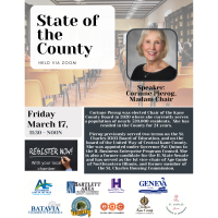 State of the County Zoom with Corinne Pierog