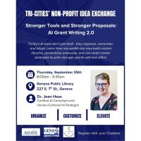 Tri-City Nonprofit Quarterly Idea Exchange: AI Grant Writing 2.0